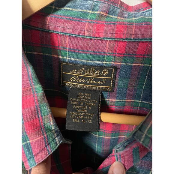 Vintage Eddie Bauer xlt flannel - Picture 3 of 3